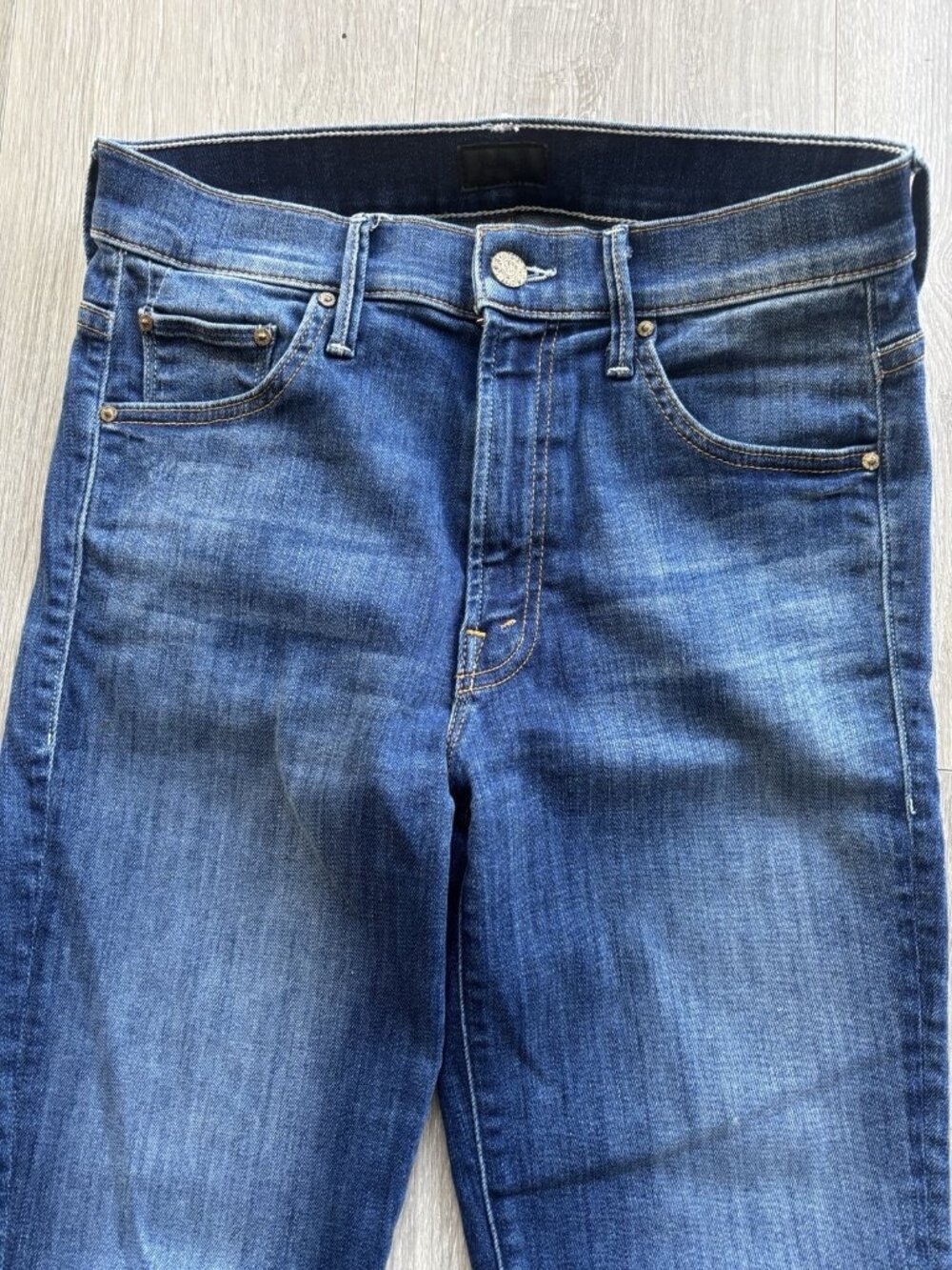 Mother "Insider Crop Step Fray" Rough Enough, Women's Jeans Size 26 - Picture 3 of 13